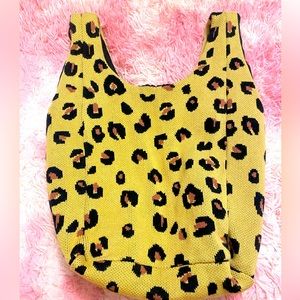 Cheetah Print Shopping Bag Tote